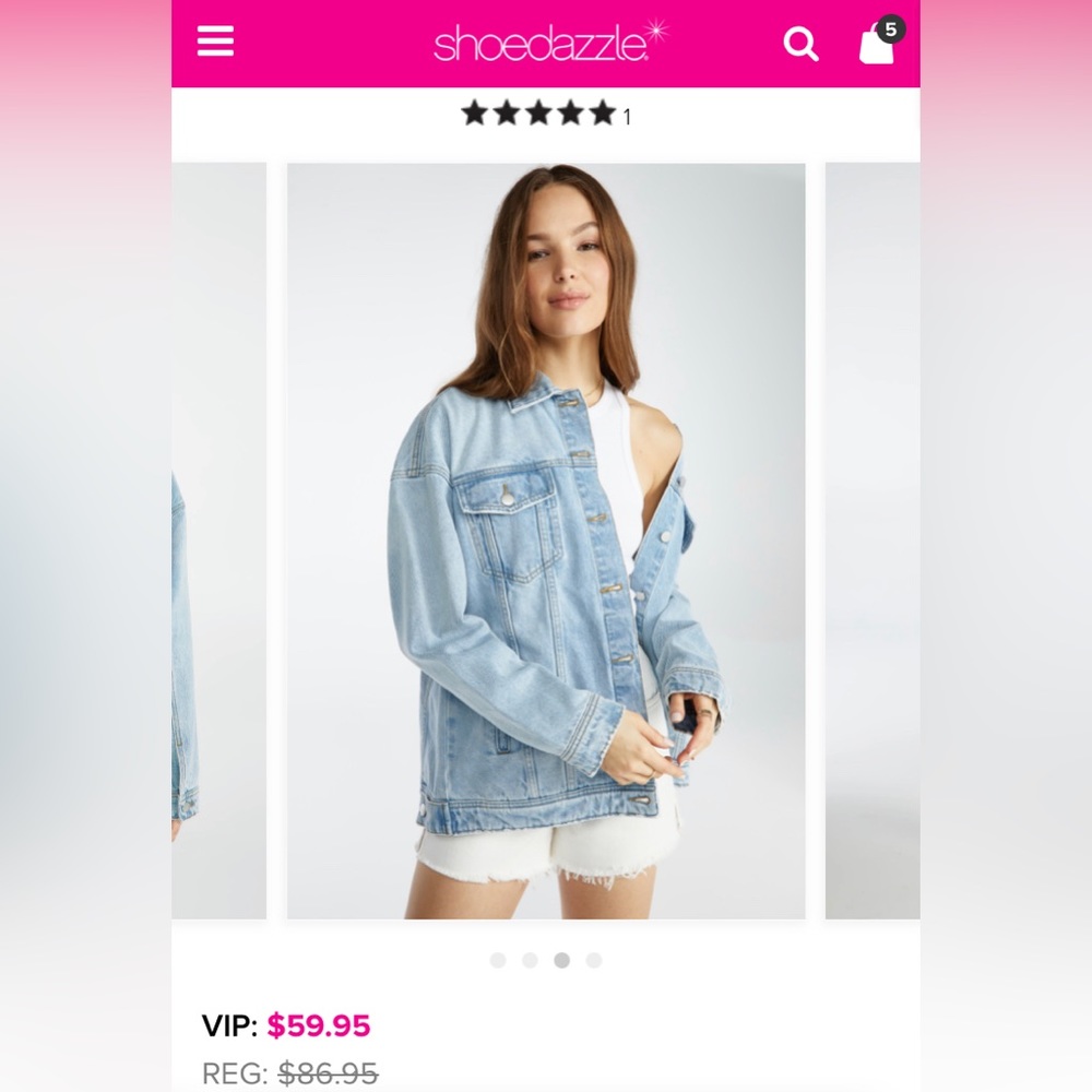 NEW denim jacket